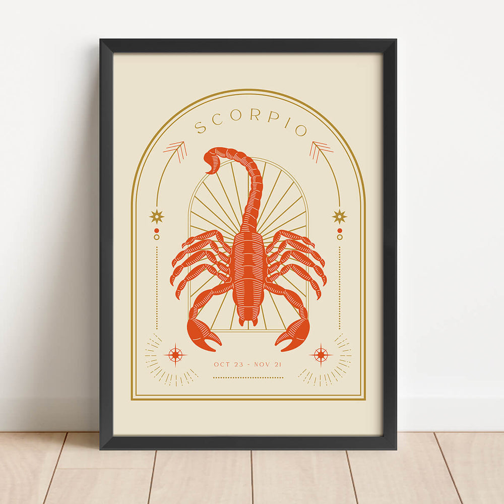 Vintage Zodiac- Scorpio