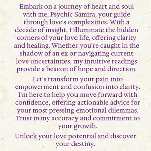 Full Psychic Reading by Samira thumbnail-image-6