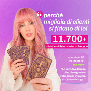Lettura Psichica Completa con Samira (Offerta speciale valida solo fino a domani) thumbnail-image-2