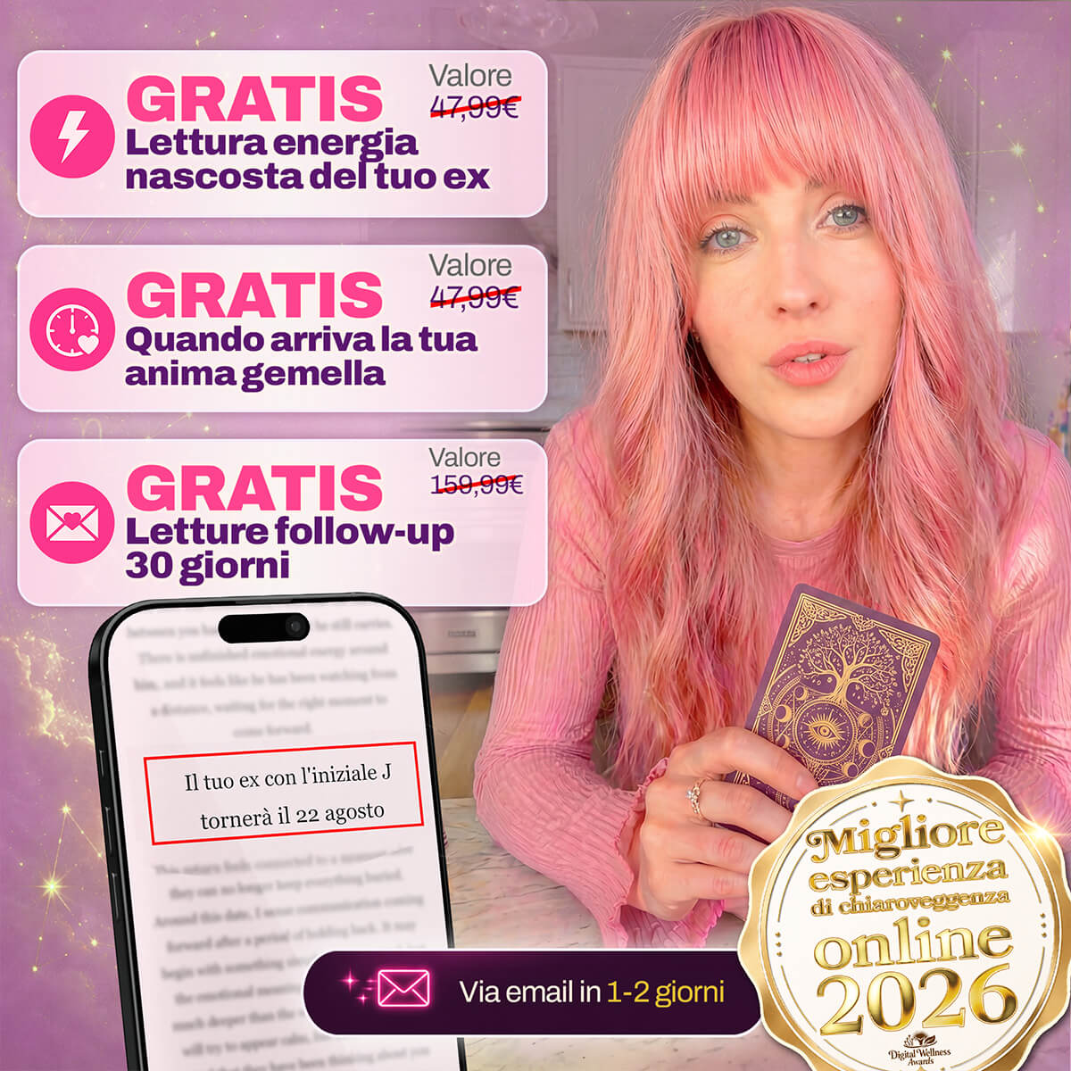 Lettura psichica completa di Samira thumbnail-image-1